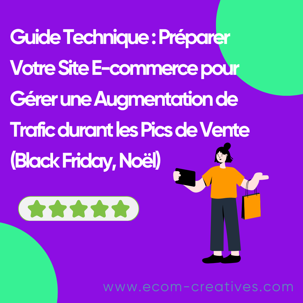 Guide Technique : Préparer Votre Site E-commerce pour Gérer une Augmentation de Trafic durant les Pics de Vente (Black Friday, Noël)