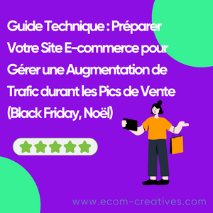 Guide Technique : Préparer Votre Site E-commerce pour Gérer une Augmentation de Trafic durant les Pics de Vente (Black Friday, Noël)