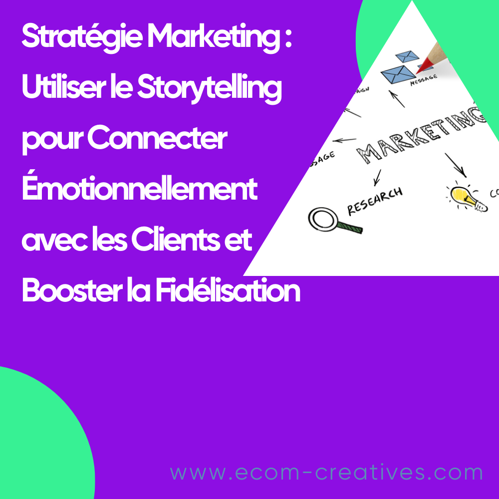 Stratégie Marketing : Utiliser le Storytelling pour Connecter Émotionnellement avec les Clients et Booster la Fidélisation