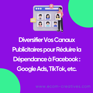 Diversifier Vos Canaux Publicitaires pour Réduire la Dépendance à Facebook : Google Ads, TikTok, etc.
