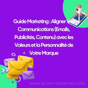 Guide Marketing : Aligner Vos Communications (Emails, Publicités, Contenu) avec les Valeurs et la Personnalité de Votre Marque